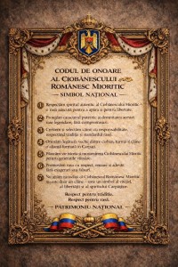 CODUL DE ONOARE AL CIOBANESCULUI ROMANESC MIORITIC - SIMBOL NATIONAL